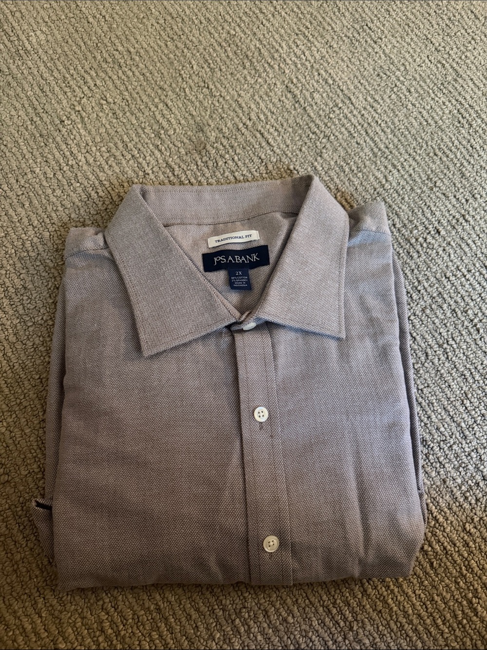 Jos. A. Bank  tan Dress Shirt